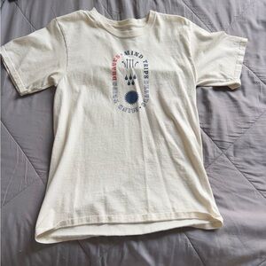 Cream Graphic Kids T-Shirt